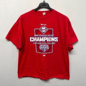 Vintage Philadelphia Phillies 2009 National Champions T-Shirt Size XXL B346 -15